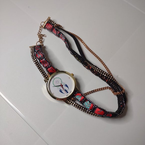 Very Awesome Dreamcatcher Wraparound Watch - Picture 2 of 11